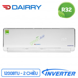 Điều hòa Dairry Inverter 2 chiều 12000 BTU i-DR12KH