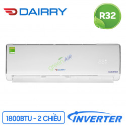 Điều hòa Dairry Inverter 2 chiều 18000 BTU i-DR18KH