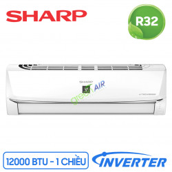 Điều hòa Sharp Inverter 1 chiều 12000 BTU AH/AU-XP13WMW