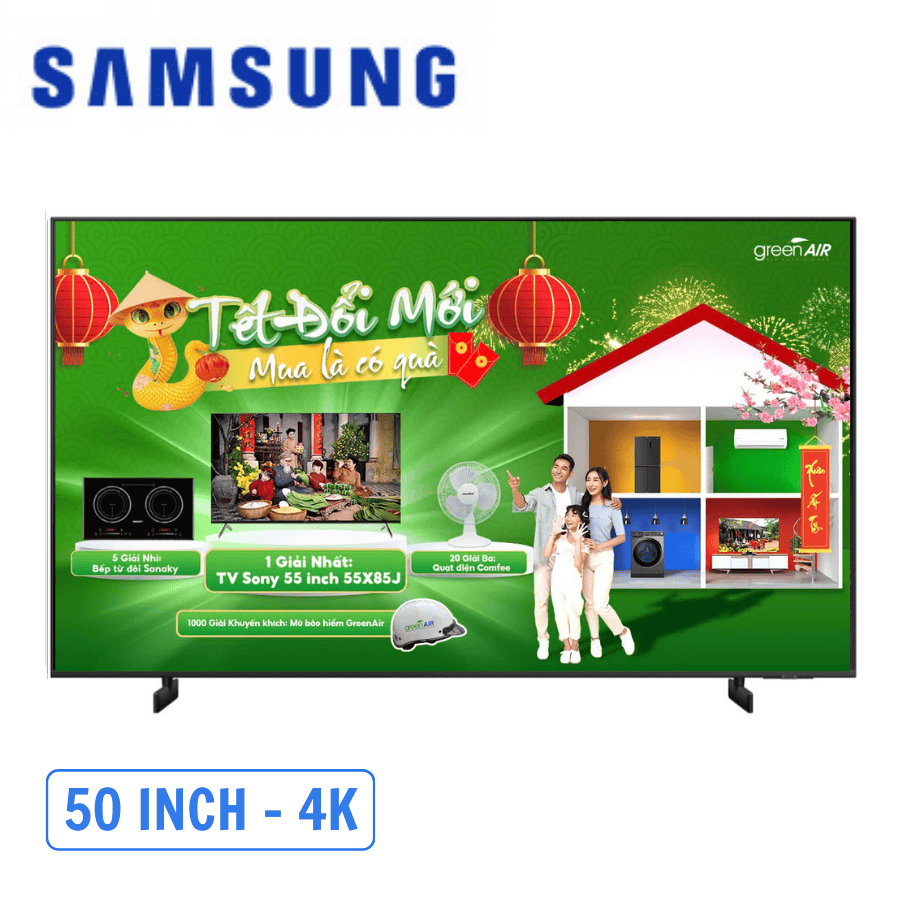 Smart Tivi Samsung UHD 4K 50 inch UA50AU7700