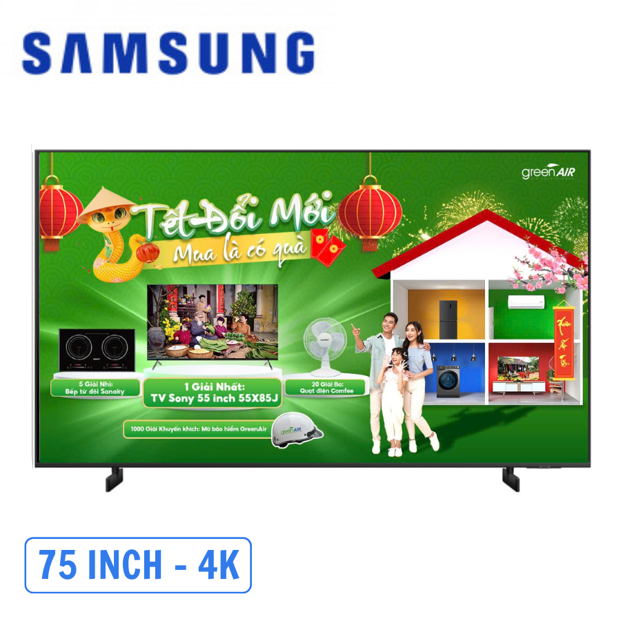 Smart Tivi Samsung UHD 4K 75 inch UA75AU7700