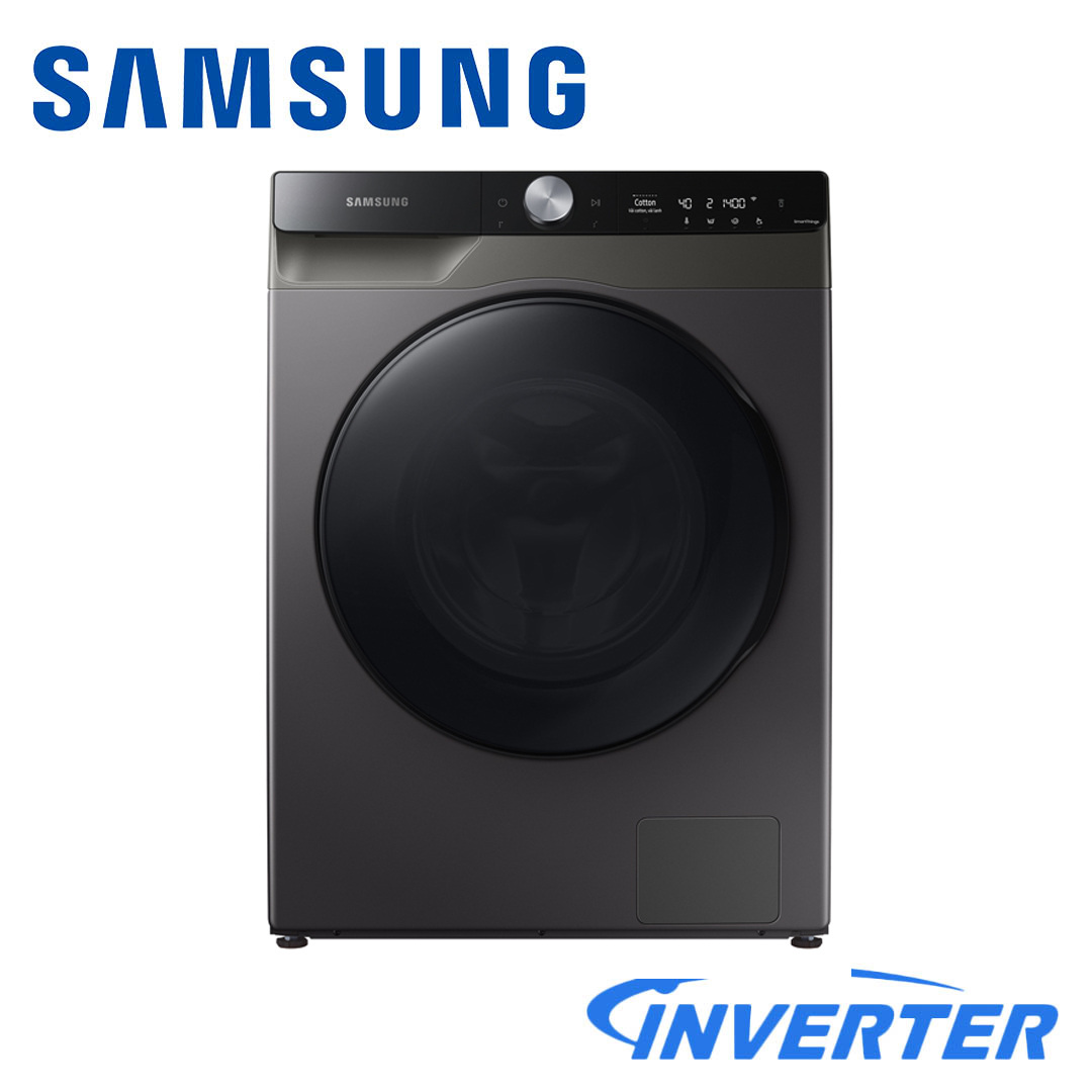 Máy Giặt sấy Samsung Inverter 11Kg/7Kg WD11T734DBX/SV Lồng Ngang