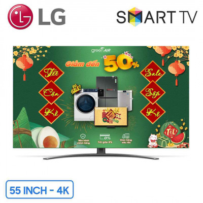 Smart tivi LG 4K 55 inch 55NANO86TNA NanoCell