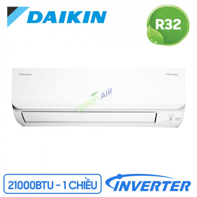 Điều hòa Daikin Inverter 1 chiều 21000 BTU FTKC60UVMV/RKC60UVMV
