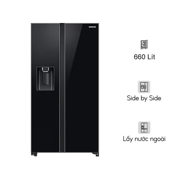 Tủ Lạnh Samsung Inverter 660 Lít RS64R53012C/SV (2 Cánh)