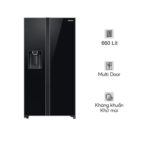 Tủ Lạnh Samsung Inverter 660 Lít RS64R53012C/SV (2 Cánh)