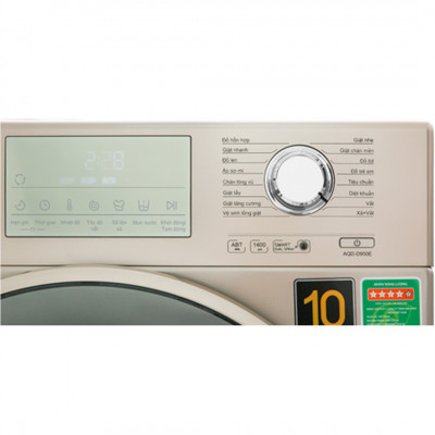 Máy Giặt Aqua Inverter 9.5Kg AQD-DD950E.N Lồng Ngang