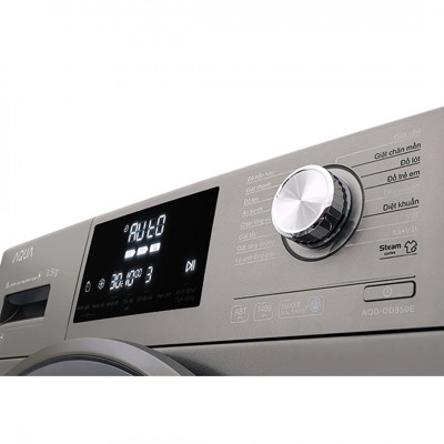Máy giặt Aqua Inverter 9.5Kg AQD-DD950E.S Lồng Ngang