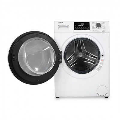 Máy Giặt Aqua Inverter 9.5Kg AQD-D950E.W Lồng Ngang