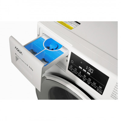 Máy Giặt Aqua Inverter 9.5Kg AQD-D950E.W Lồng Ngang