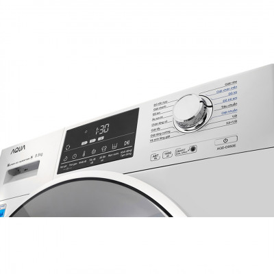 Máy Giặt Aqua Inverter 9.5Kg AQD-D950E.W Lồng Ngang