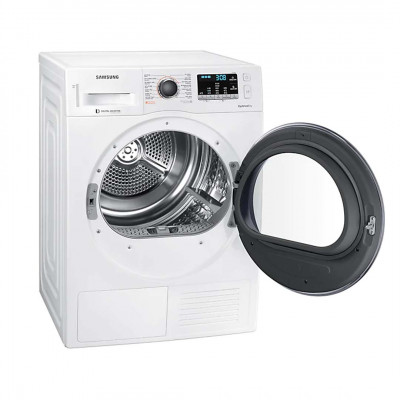 Máy Sấy Samsung Heatpump 9 kg DV90M5200QW/SV Lồng Ngang