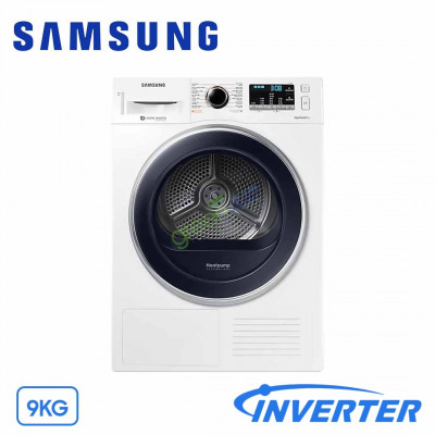 Máy Sấy Samsung Heatpump 9 kg DV90M5200QW/SV Lồng Ngang