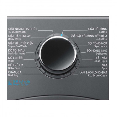 Máy Giặt Samsung Inverter 9kg WW90J54E0BX/SV Lồng Ngang