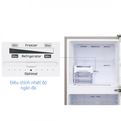 Tủ lạnh Samsung Inverter 243 Lít RT22M4032DX/SV (2 Cánh)