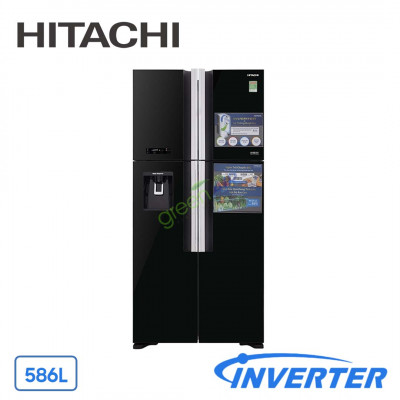 Tủ lạnh Hitachi 586 lít Inverter R-FW690PGV7X GBK (4 Cánh)