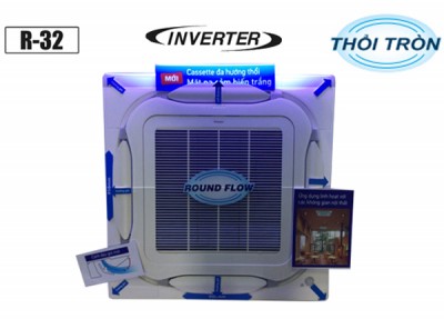 Điều Hòa Âm Trần Cassette Daikin 1 Chiều Inverter 47.800BTU (FCF140CVM/RZF140CVM) Điều Khiển Dây (BRC1E63+BYCQ125EAF)