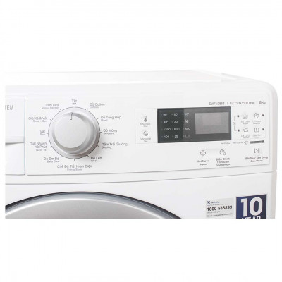 Máy Giặt Electrolux Inverter 8kg EWF12853 Lồng Ngang
