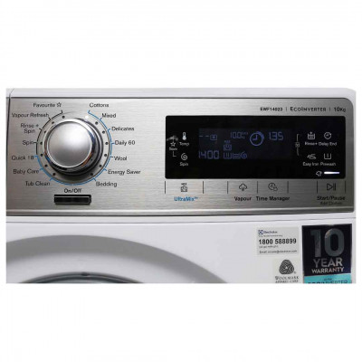 Máy Giặt Electrolux Inverter 10kg EWF14023 Lồng Ngang