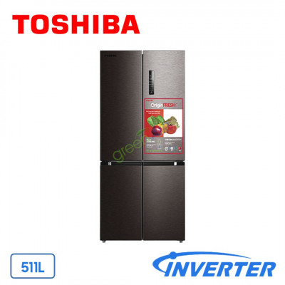 Tủ lạnh Toshiba 511 lít Inverter GR-RF610WE-PMV(37)-SG (4 Cánh)