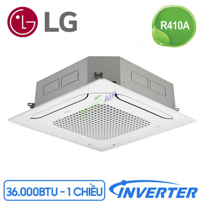Điều hòa âm trần Cassette LG inverter 1 chiều 36000 BTU ATNQ36GNLE7/AUUQ36LH4