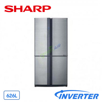 Tủ lạnh Sharp 626 Lít Inverter SJ-FX630V-ST (4 Cánh)