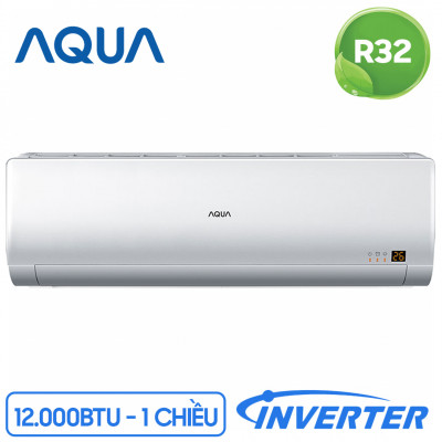 Điều hòa Aqua 1 chiều Inverter 12000 BTU AQA-KCRV13WNH