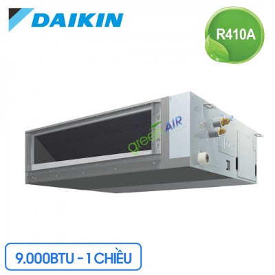 Điều Hòa Âm Trần Nối Ống Gió Daikin 1 Chiều 9.000BTU (FDBNQ09MV1/RNQ09MV1) Điều Khiển Không Dây (BRC4C64-9)