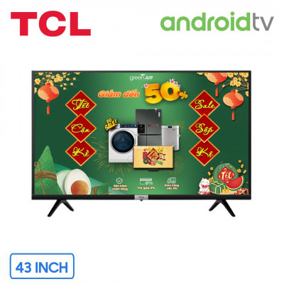 Smart Tivi 4K TCL 43 Inch 43P618