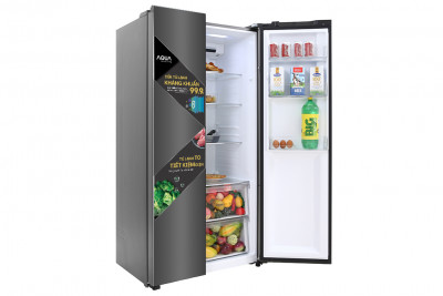 Tủ Lạnh Aqua 541 Lít Inverter AQR-S541XA(BL) (2 cánh)
