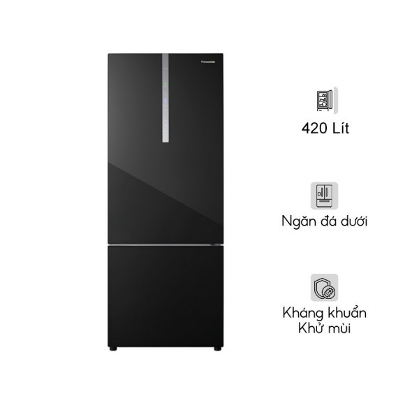 Tủ Lạnh Panasonic 420 Lít Inverter NR-BX471WGKV (2 Cánh)