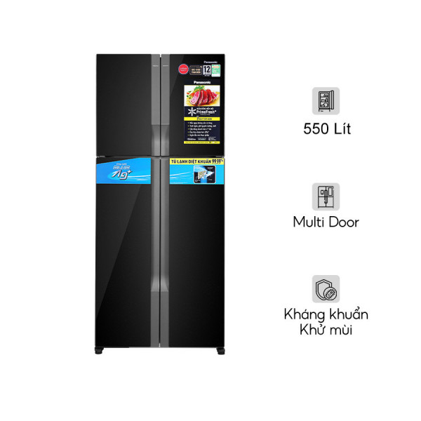 Tủ Lạnh Panasonic 550 Lít Inverter NR-DZ601VGKV (4 cánh)