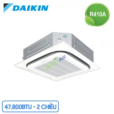 Điều Hòa Âm Trần Cassette Daikin 2 Chiều 47.800 BTU (FCQ140KAVEA/RQ140MY1) Điều Khiển Dây (BRC1C61+BYCP125K-W18)