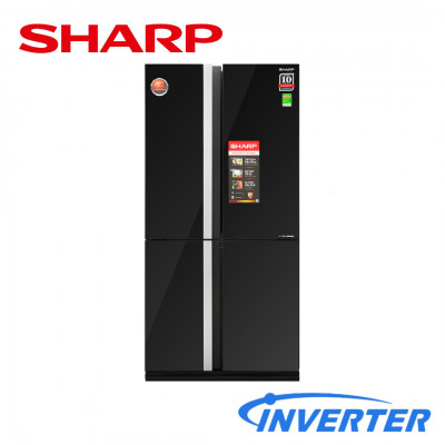 Tủ Lạnh Sharp 605 Lít Inverter SJ-FX688VG-BK (4 Cánh)