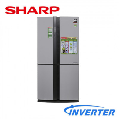 Tủ lạnh Sharp Inverter 605 lít SJ-FX680V-ST (4 cánh)