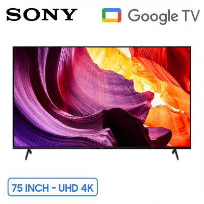 Smart Tivi Sony LED 4K 75 inch KD-75X80K