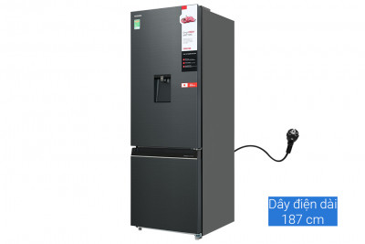 Tủ Lạnh Toshiba 322 Lít Inverter GR-RB405WE-PMV(06)-MG (2 cánh)