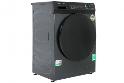 Máy Giặt Lồng Ngang Aqua Inverter 9 kg AQD- D902G BK