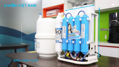 Máy Lọc Nước Karofi SLIM S-S038 8 lõi không tủ