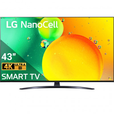 Smart Tivi LG NanoCell 4K 43 inch 43NANO76SQA
