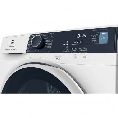Máy sấy quần áo Electrolux Inverter 8 kg EDH804H5WB