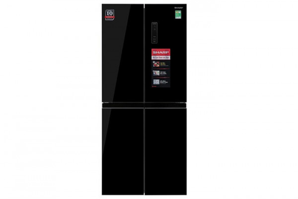 Tủ lạnh Sharp Inverter 362 lít Multi Door SJ-FX420VG-BK