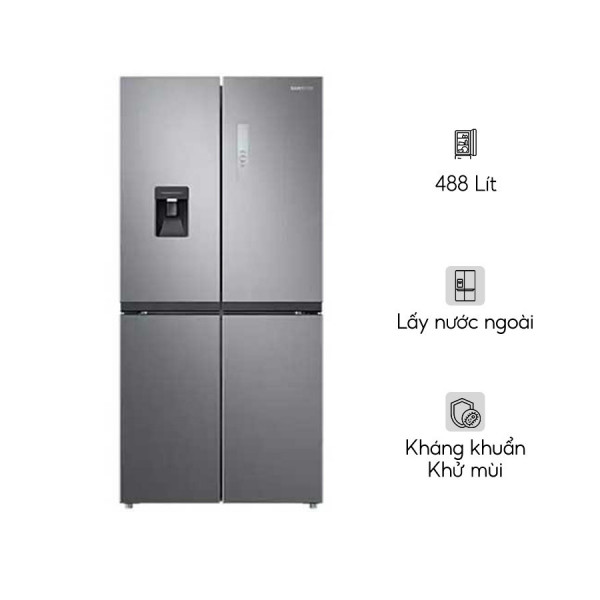 Tủ lạnh Samsung Inverter 488 lít RF48A4010M9/SV