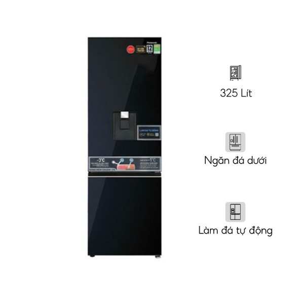 Tủ lạnh Panasonic Inverter NR-BV361GPKV 325 lít