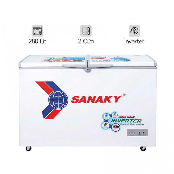 Tủ đông Sanaky 280 lít VH-4099W1