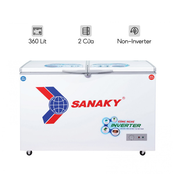 Tủ đông Inverter Sanaky VH-3699W3 360 lít