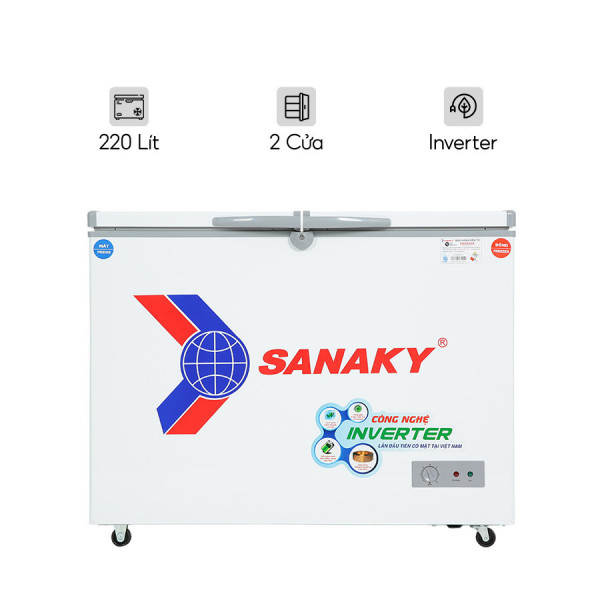 Tủ đông Sanaky Inverter 220 lít VH-2899W3