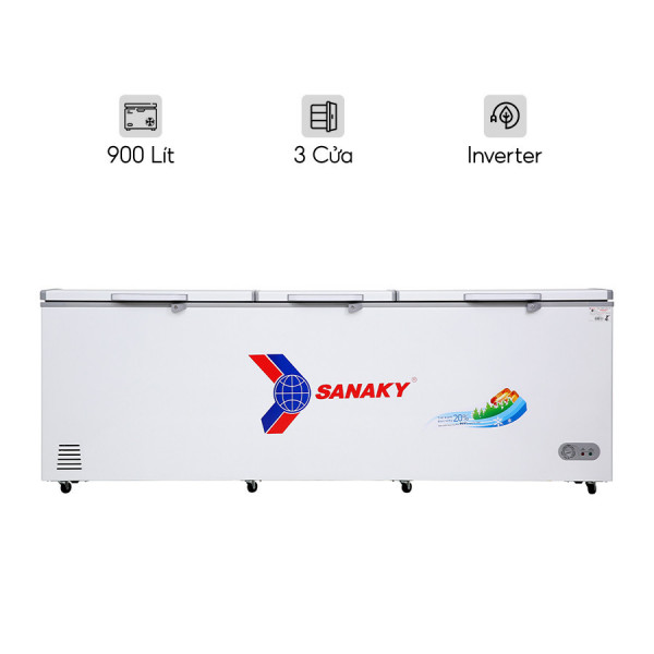 Tủ đông Sanaky 900 lít VH-1199HY