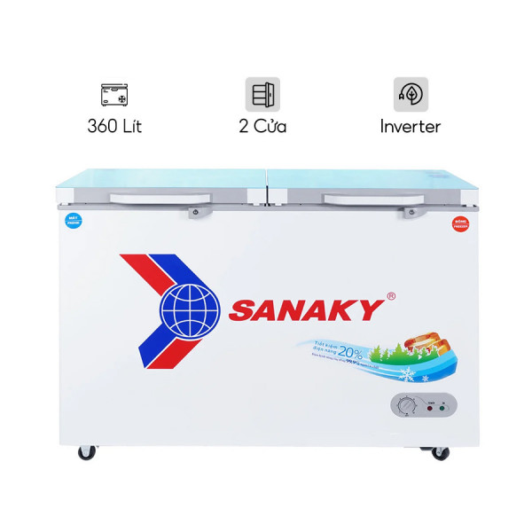 Tủ đông Sanaky 360 lít VH-3699W2KD