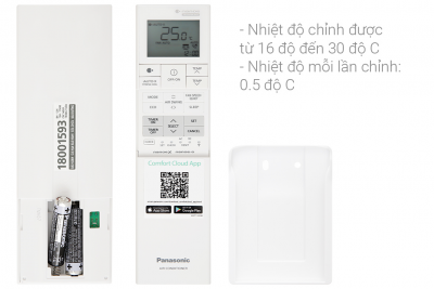 Điều hòa Panasonic inverter 1 chiều 18.000BTU CU/CS-XU18ZKH-8